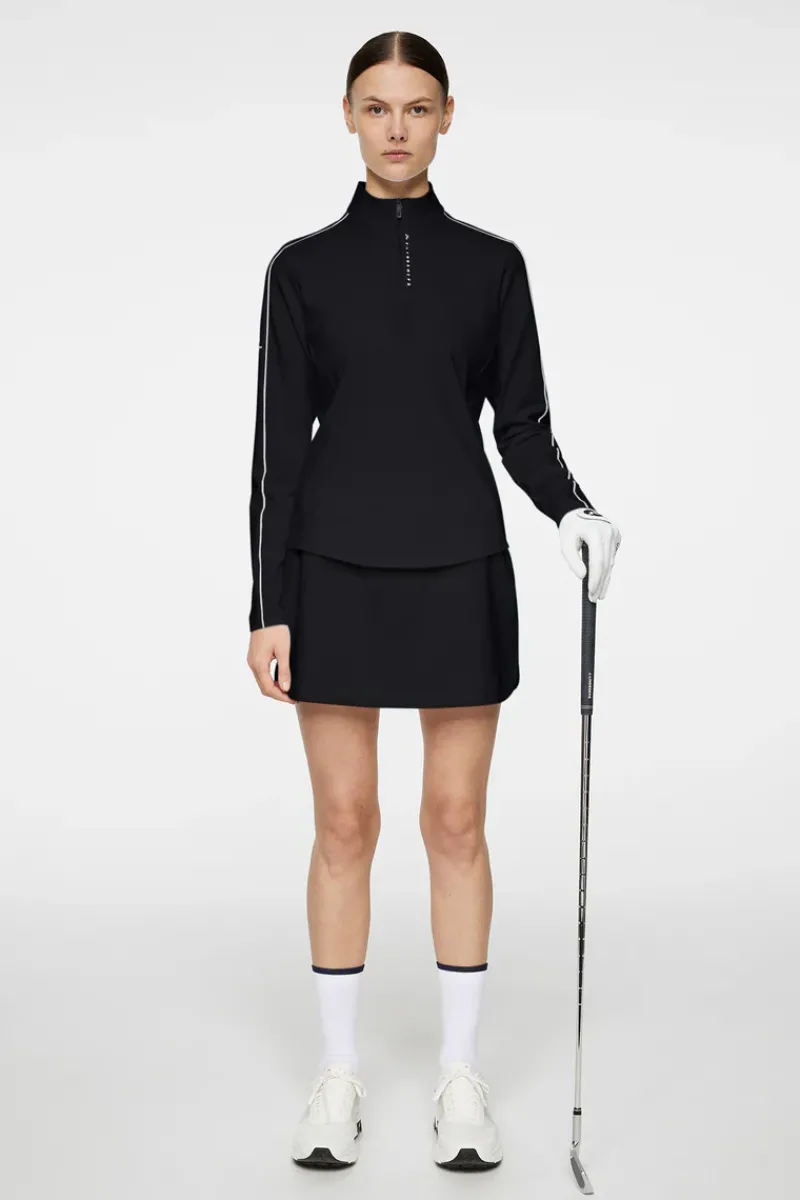 J.Lindeberg Adiola Quarter Zip Mid Layer* Golf|Base & Mid Layers