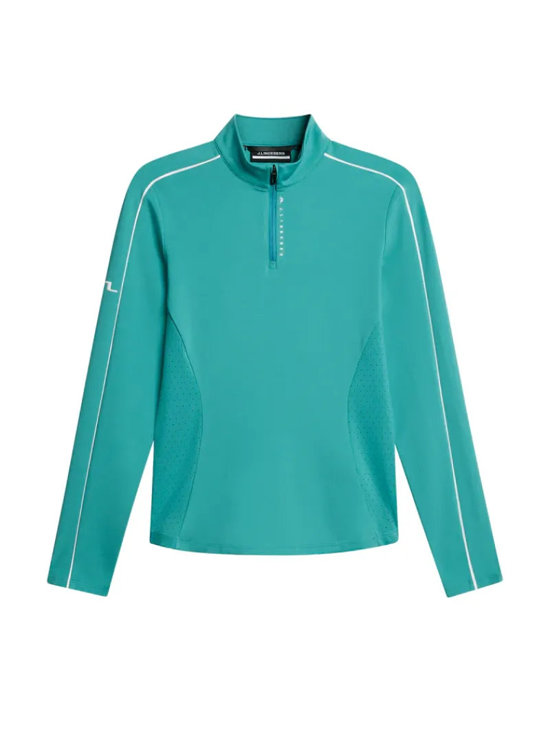 J.Lindeberg Adiola Quarter Zip Mid Layer* Golf|Base & Mid Layers