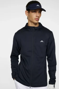 J.Lindeberg Aerial Full Zip Hood* Golf|Base & Mid Layers