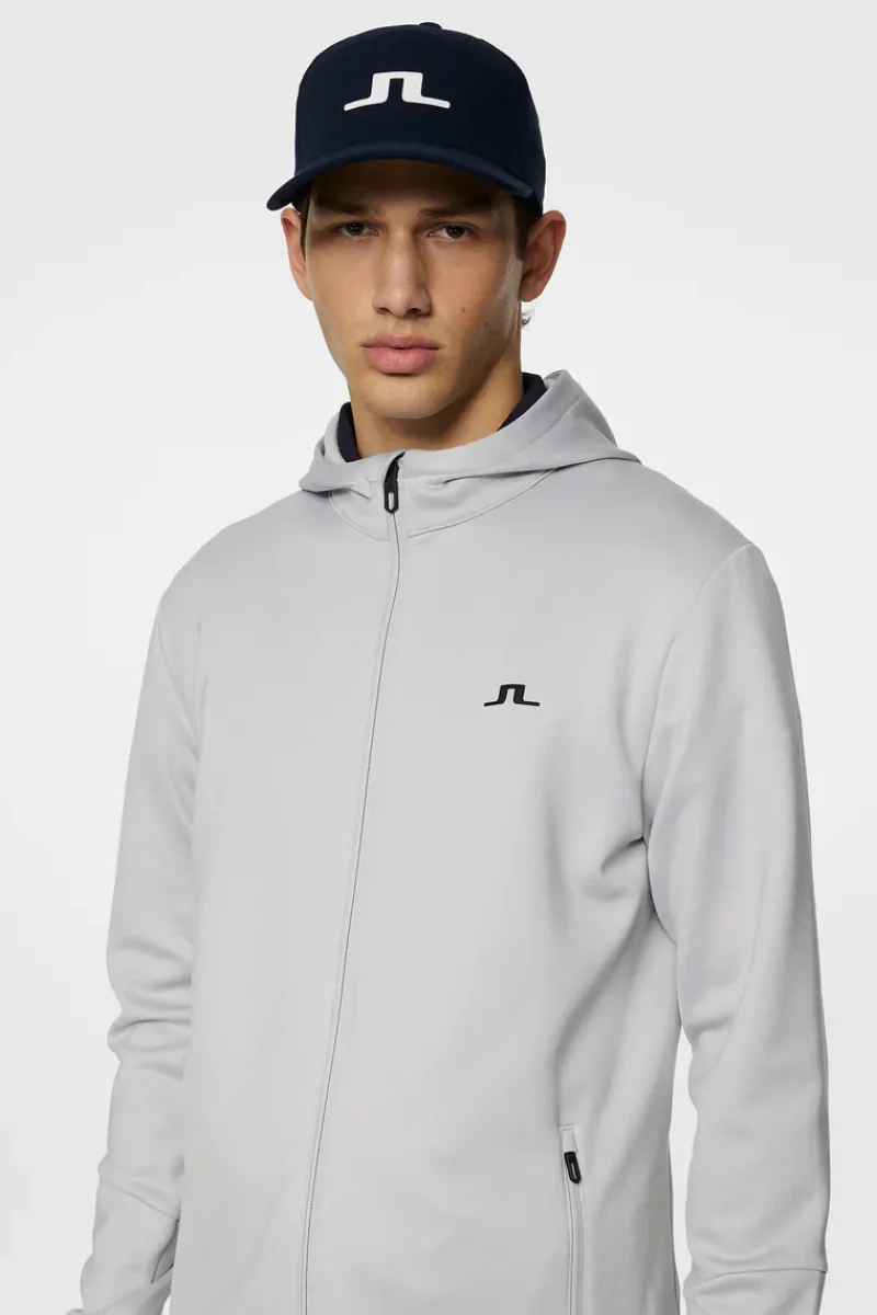 J.Lindeberg Aerial Full Zip Hood* Golf|Base & Mid Layers