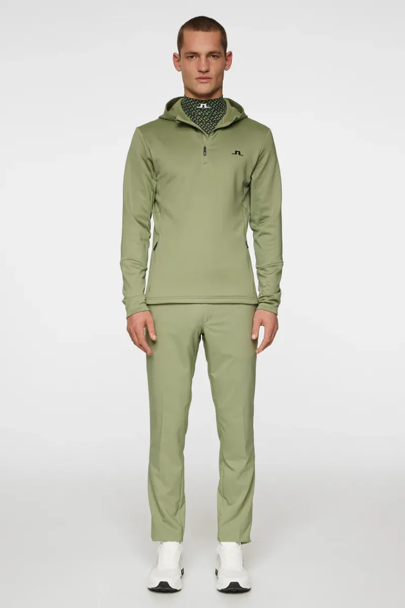 J.Lindeberg Aerial Quarter Zip Hood* Golf|Base & Mid Layers
