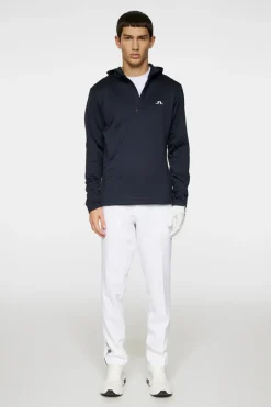 J.Lindeberg Aerial Quarter Zip Hood* Golf|Base & Mid Layers