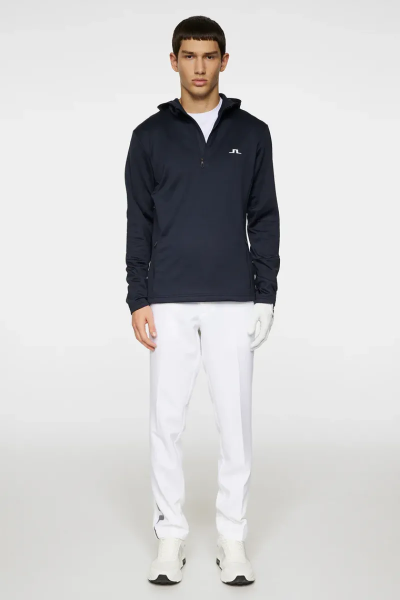 J.Lindeberg Aerial Quarter Zip Hood* Golf|Base & Mid Layers
