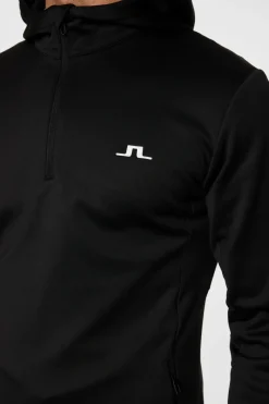 J.Lindeberg Aerial Quarter Zip Hood* Golf|Base & Mid Layers