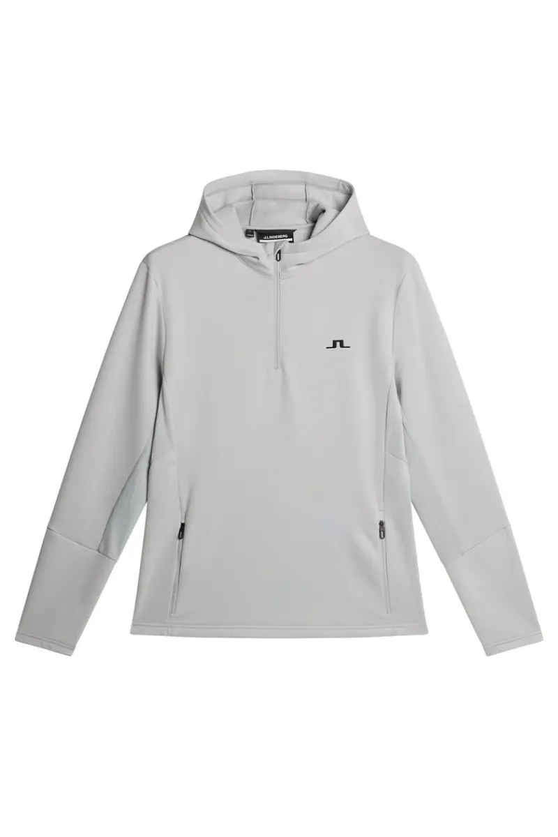 J.Lindeberg Aerial Quarter Zip Hood* Golf|Hoodies