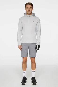 J.Lindeberg Aerial Quarter Zip Hood* Golf|Hoodies