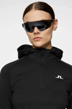 J.Lindeberg Agnes Quarter Zip Hood* Golf|Base & Mid Layers