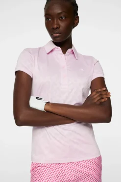 J.Lindeberg Alaya Jacquard Polo* Golf|Tops