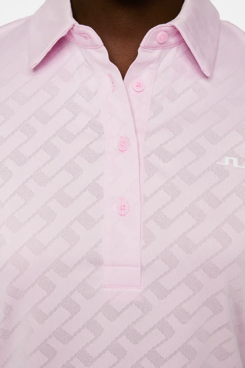 J.Lindeberg Alaya Jacquard Polo* Golf|Tops