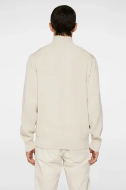 J.Lindeberg Alex Half Zip Knitted Sweater* Knitwear|Tops