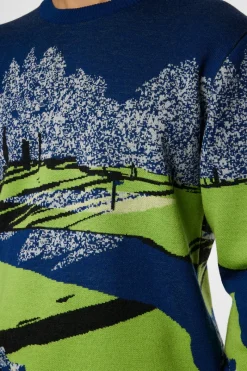 J.Lindeberg Alexander Jacquard Sweater* Golf|Knitwear