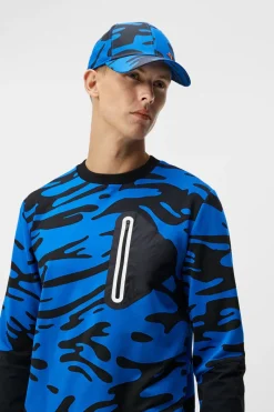 J.Lindeberg Alonso Jacquard Crew Neck* Base & Mellomlag|Utendørs