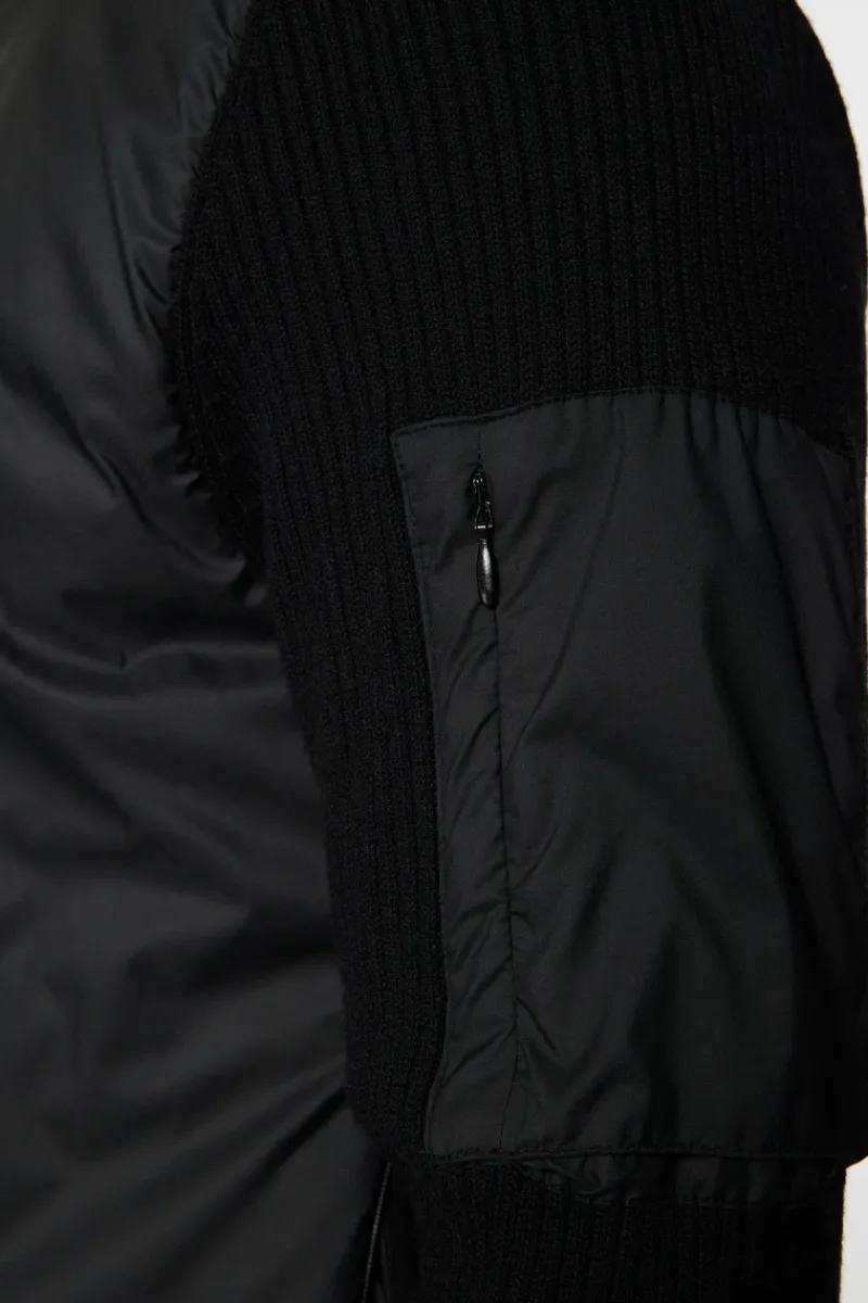 J.Lindeberg Beck Knitted Hybrid Jacket* Knitwear|Tops