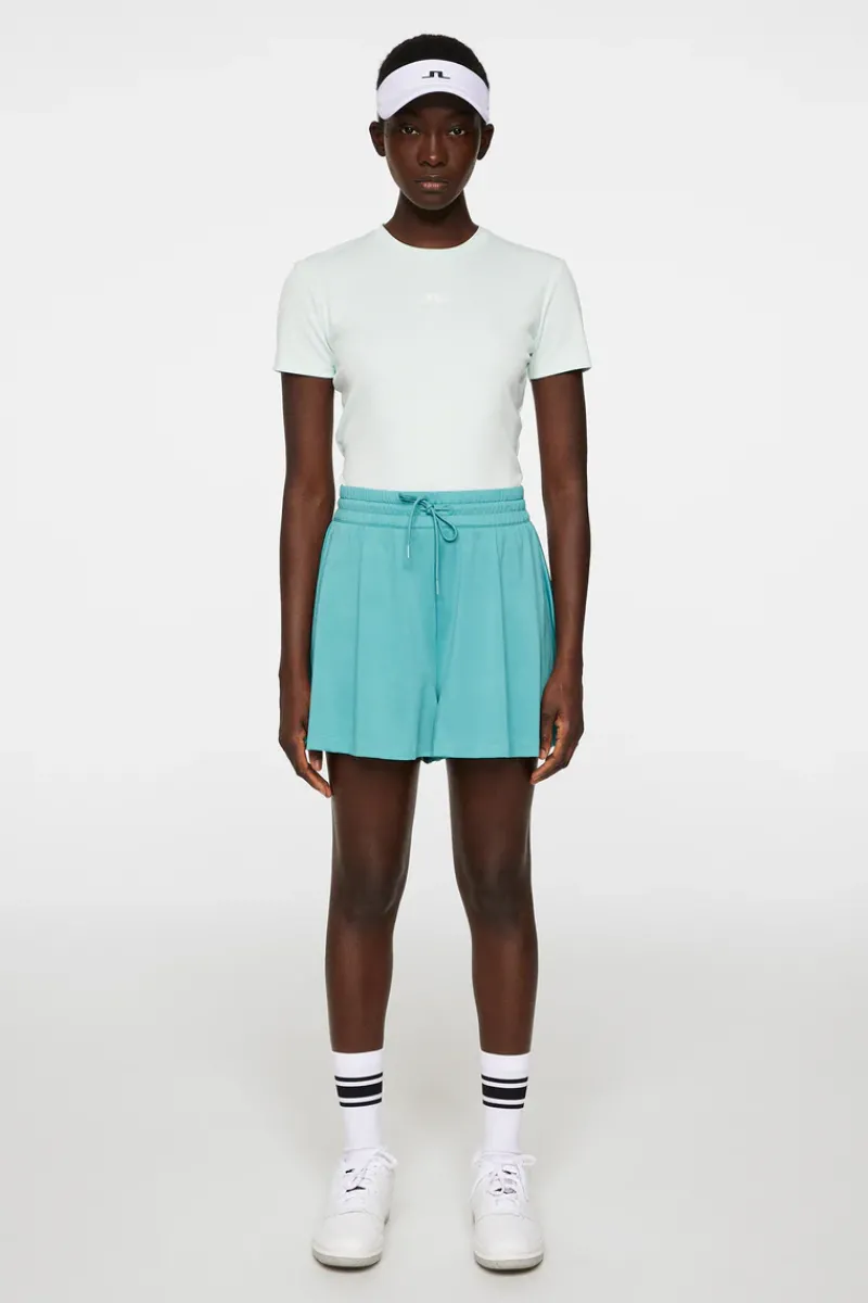 J.Lindeberg Billie Wide Jersey Shorts* Underdeler|Base & Mellomlag