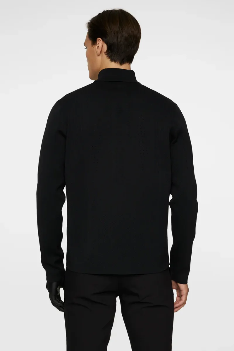 J.Lindeberg Bo Tech Knit Zip Sweater* Golf|Knitwear