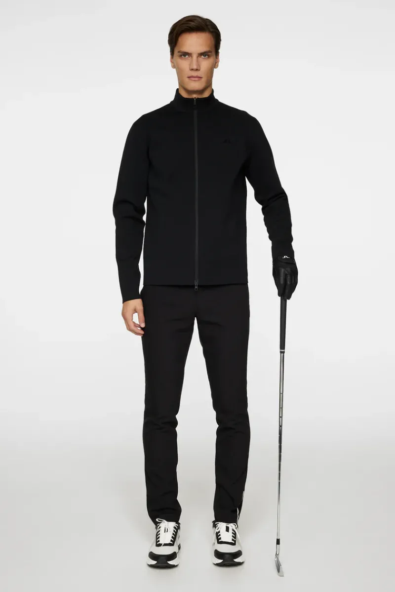 J.Lindeberg Bo Tech Knit Zip Sweater* Golf|Knitwear