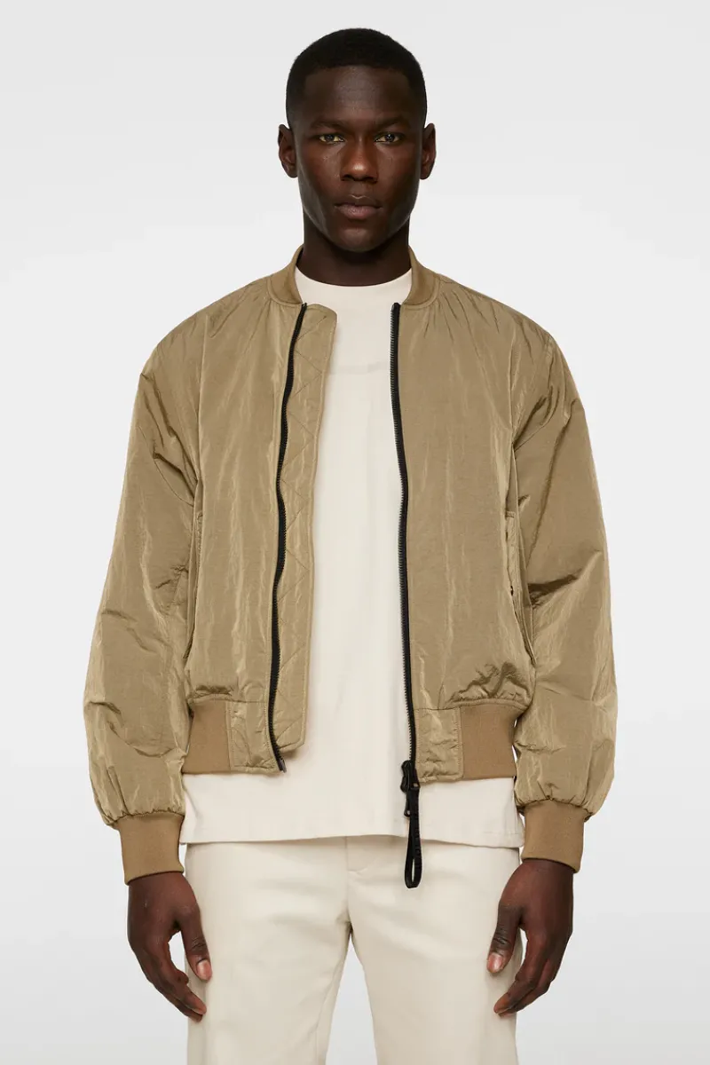 J.Lindeberg Bradfield Crinkle Bomber Jkt* Jackets|Outerwear