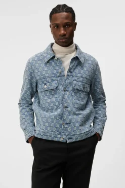 J.Lindeberg Cam Jacquard Denim Jacket* Accessories|Undertøy