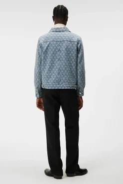 J.Lindeberg Cam Jacquard Denim Jacket* Accessories|Undertøy