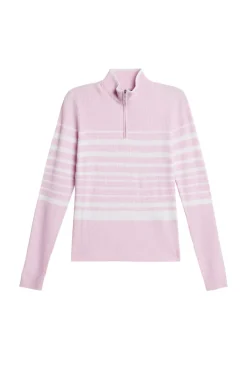 J.Lindeberg Cheryl Knitted Zip Sweater* Golf|Knitwear