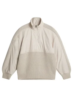 J.Lindeberg Cole Hybrid Knit Quarter Zip* Knitwear|Tops