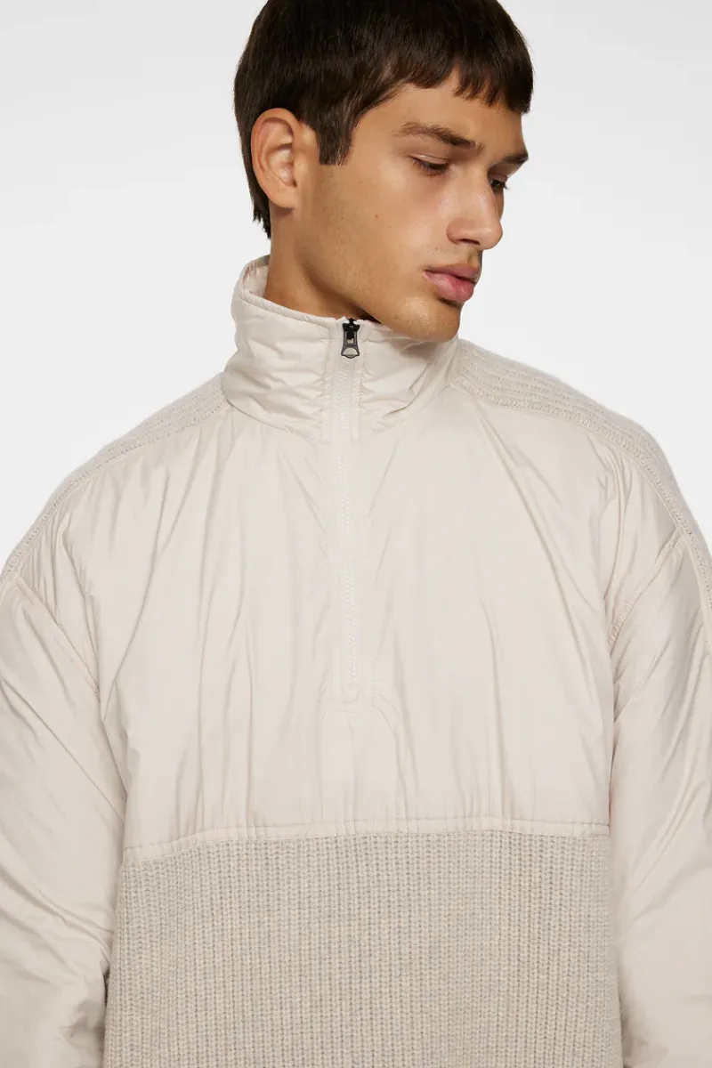 J.Lindeberg Cole Hybrid Knit Quarter Zip* Knitwear|Tops