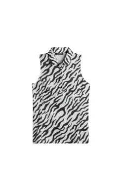 J.Lindeberg Dena Print Sleeveless Top* Golf|Tops