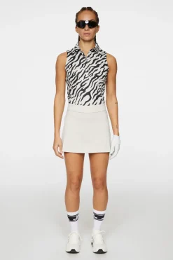 J.Lindeberg Dena Print Sleeveless Top* Golf|Tops