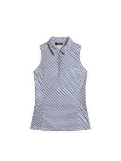 J.Lindeberg Dena Print Sleeveless Top* Golf|Tanks