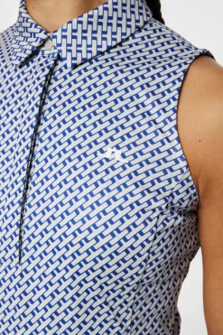 J.Lindeberg Dena Print Sleeveless Top* Golf|Tanks