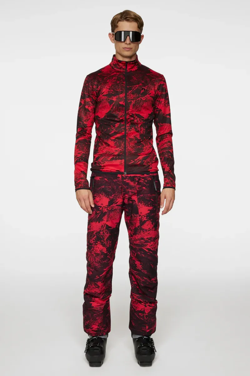 J.Lindeberg Eddie Print Mid Layer* Ski|Basis- & Mellomlag