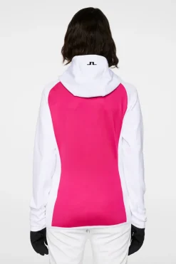 J.Lindeberg Elana Full Zip Hood* Basis- & Mellomlag|Base & Mellomlag