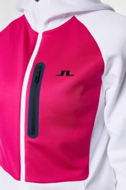 J.Lindeberg Elana Full Zip Hood* Basis- & Mellomlag|Base & Mellomlag