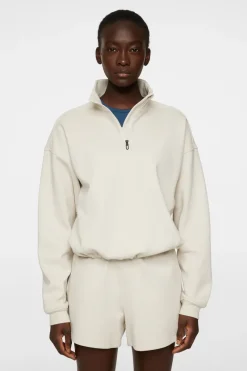 J.Lindeberg Elin Zip Sweatshirt* Tennis|Gensere