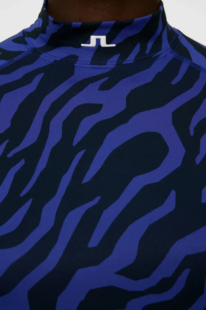 J.Lindeberg Ella Print Compression Top* Golf|Base & Mid Layers