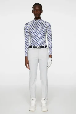 J.Lindeberg Ella Print Compression Top* Golf|Base & Mid Layers