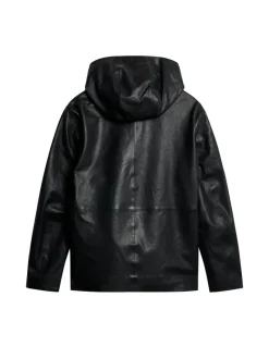 J.Lindeberg Hadley Leather Hoody Jacket* Jackets|Outerwear