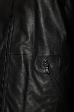 J.Lindeberg Hadley Leather Hoody Jacket* Jackets|Outerwear
