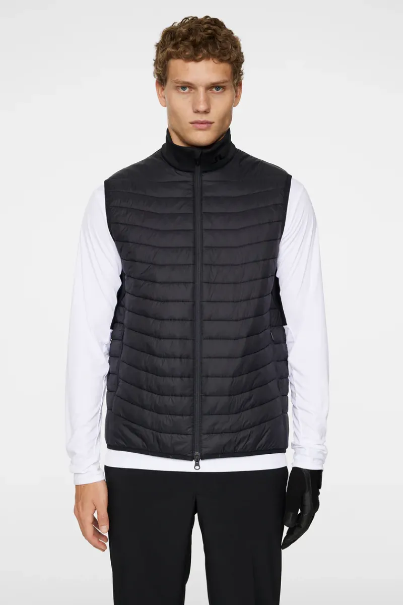 J.Lindeberg Holden Quilt Hybrid Vest* Golf|Ski
