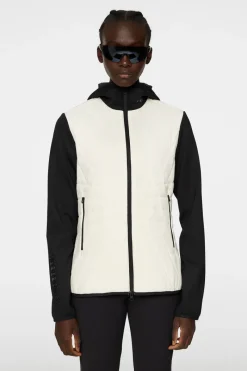 J.Lindeberg Holma Quilt Hybrid Hood* Golf|Jackets