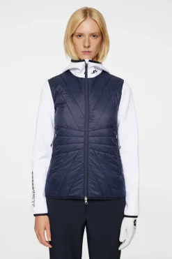 J.Lindeberg Holma Quilt Hybrid Hood* Golf|Jackets