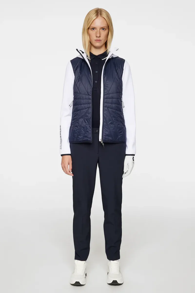 J.Lindeberg Holma Quilt Hybrid Hood* Golf|Jackets