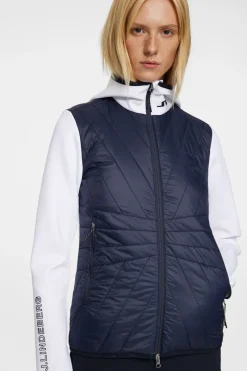 J.Lindeberg Holma Quilt Hybrid Hood* Golf|Jackets