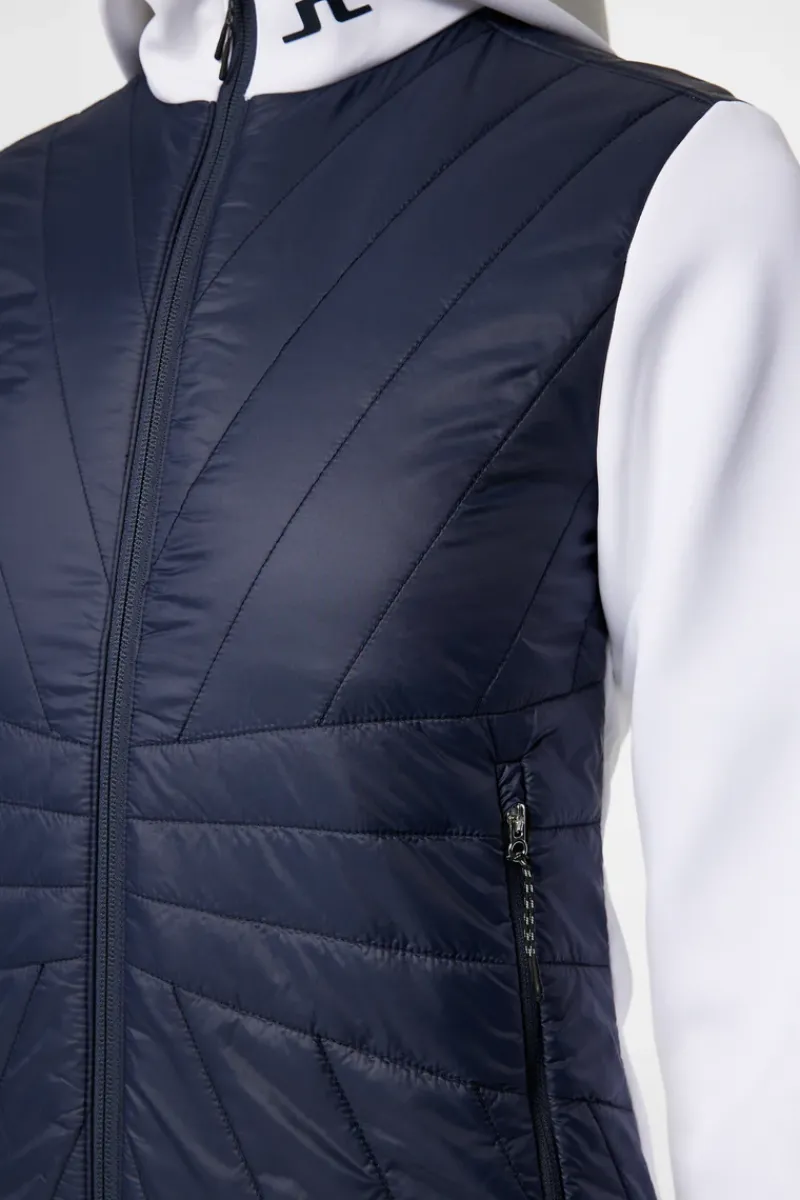 J.Lindeberg Holma Quilt Hybrid Hood* Golf|Jackets