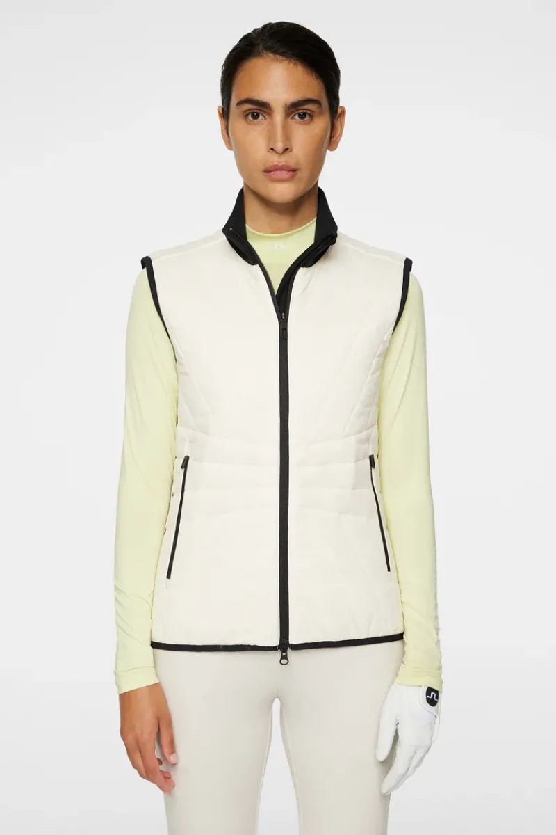 J.Lindeberg Holma Quilt Hybrid Vest* Golf|Vests