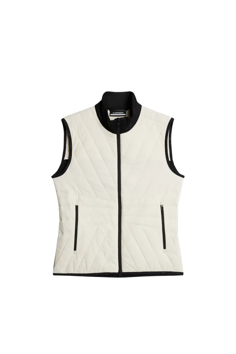 J.Lindeberg Holma Quilt Hybrid Vest* Golf|Vests