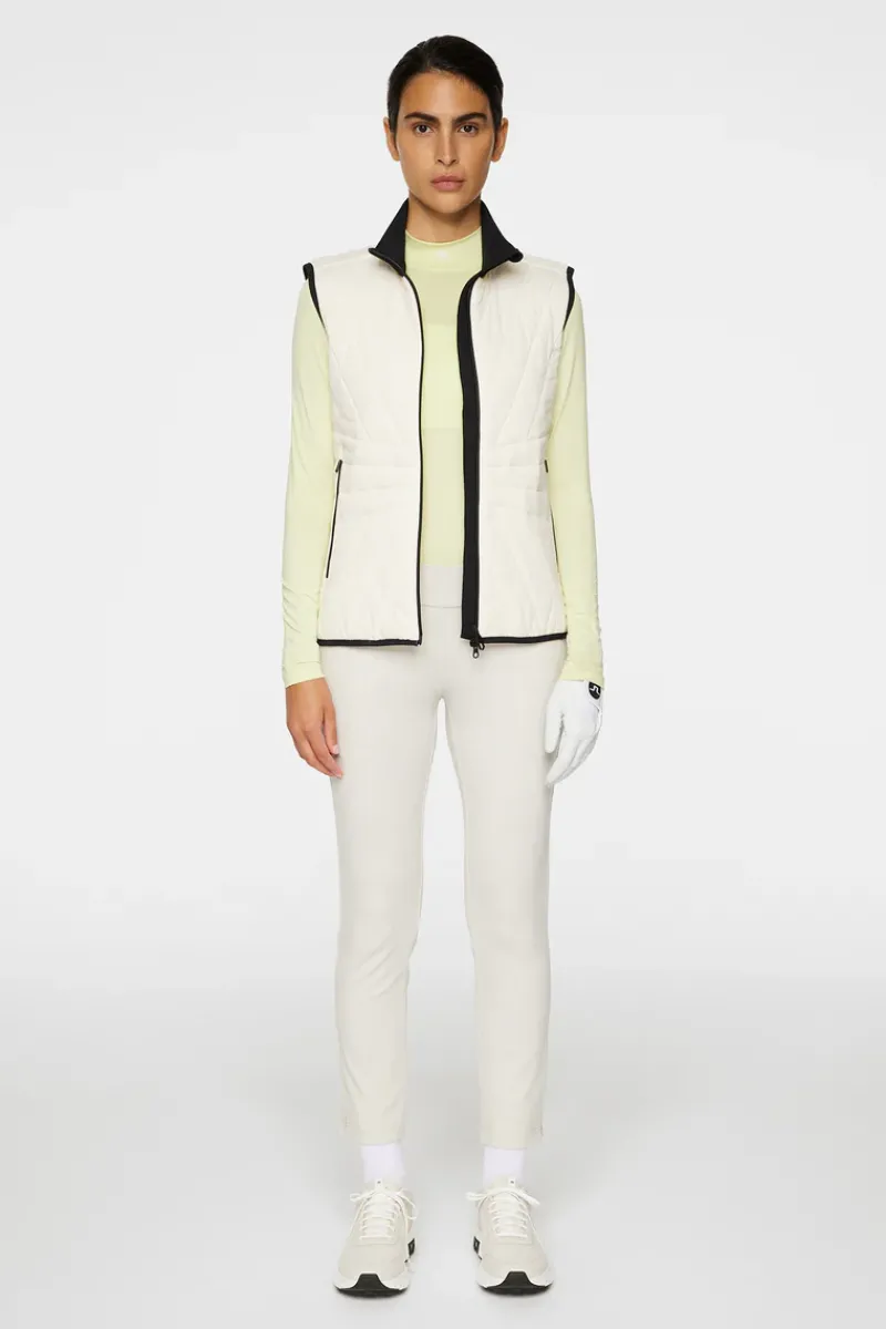 J.Lindeberg Holma Quilt Hybrid Vest* Golf|Vests