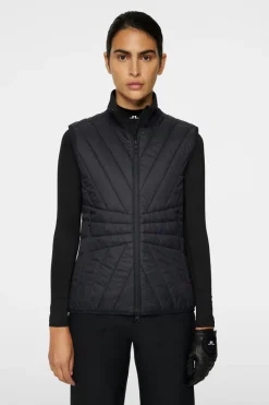 J.Lindeberg Holma Quilt Hybrid Vest* Golf|Vests