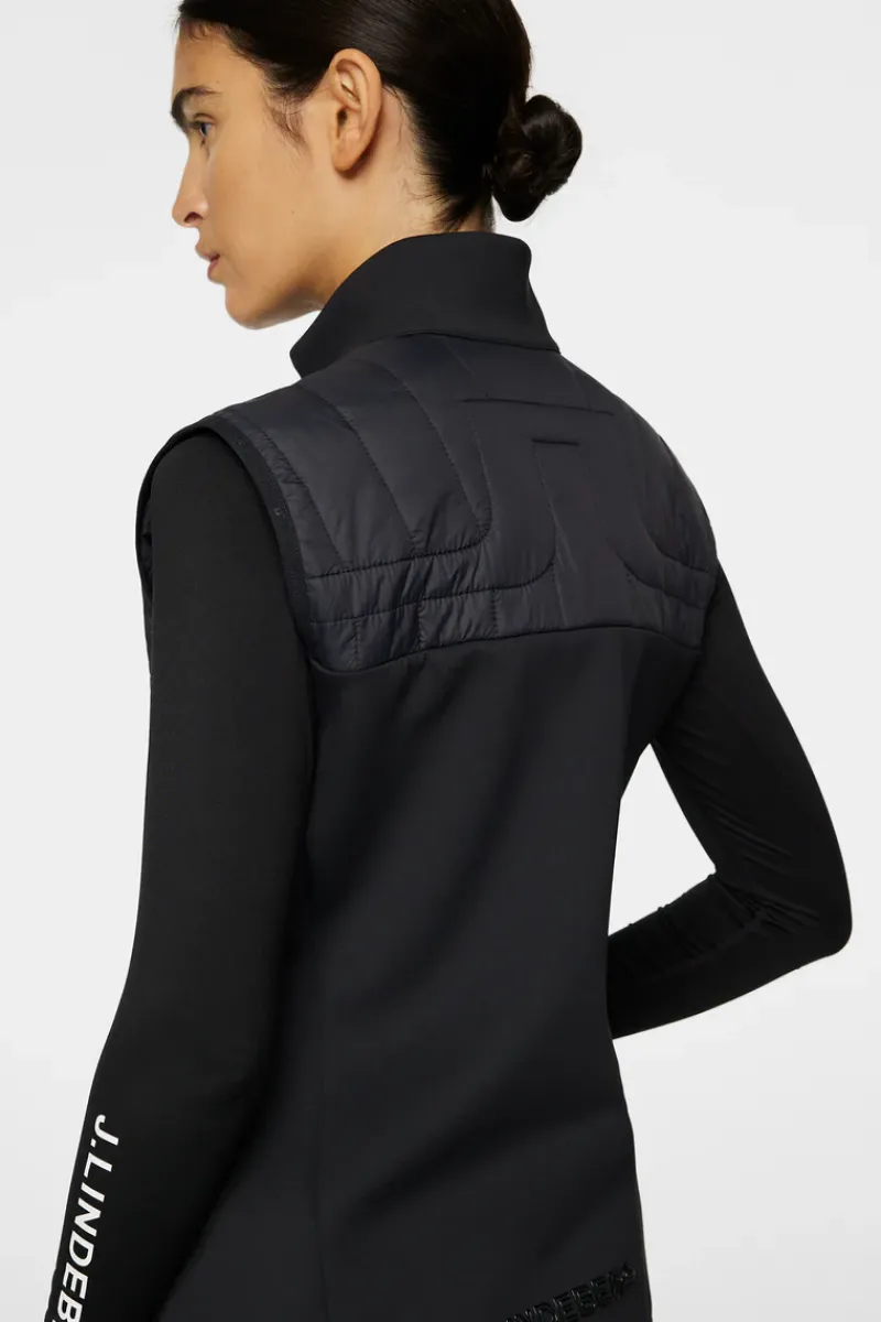J.Lindeberg Holma Quilt Hybrid Vest* Golf|Vests