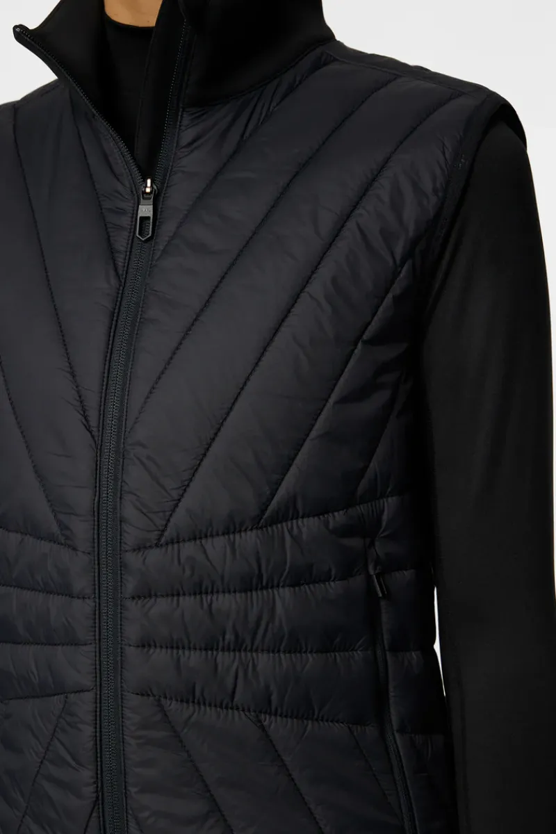 J.Lindeberg Holma Quilt Hybrid Vest* Golf|Vests